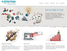 Tablet Screenshot of metaestudio.com